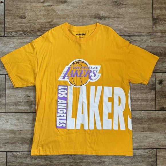 L A Lakers T Shirt Men Size XL Hardwood Classic We Love Fine For Fans T-Shirt - Picture 3 of 8